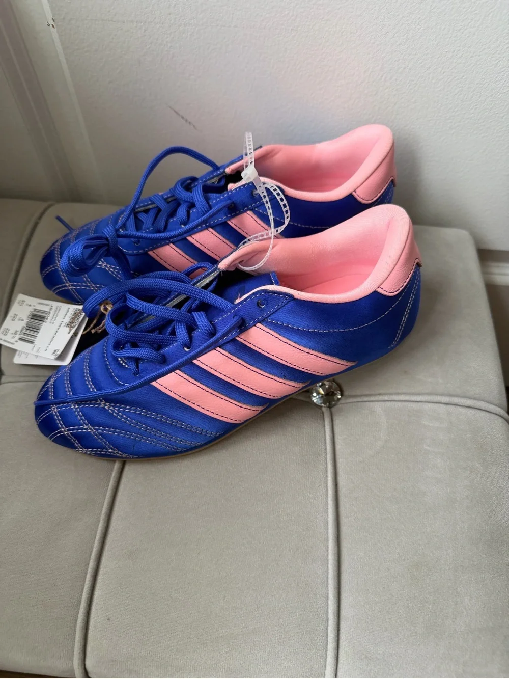 Adidas Originals Taekwondo Lace Women's Blue Shoe Athletic Sneaker Footwear